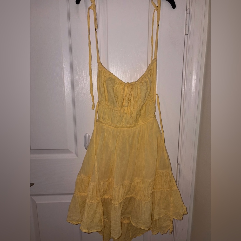Free people taking sides mini dress